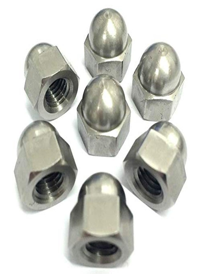 Immech - M4 Dome Cap Nut(Acorn nut), Hex Head Quantity - 25 Pcs, Nickel - Image 3